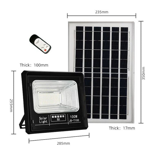 FOCO MAS PANEL SOLAR 100W